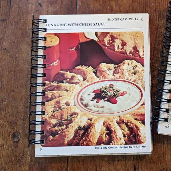 Betty Crocker Recipe Card Retro Recycled Notebooks - Picture 2 of 3